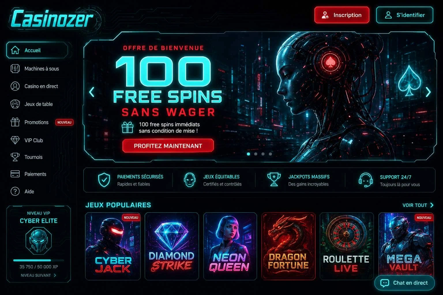 Comment nous avons évalué Casinozer
