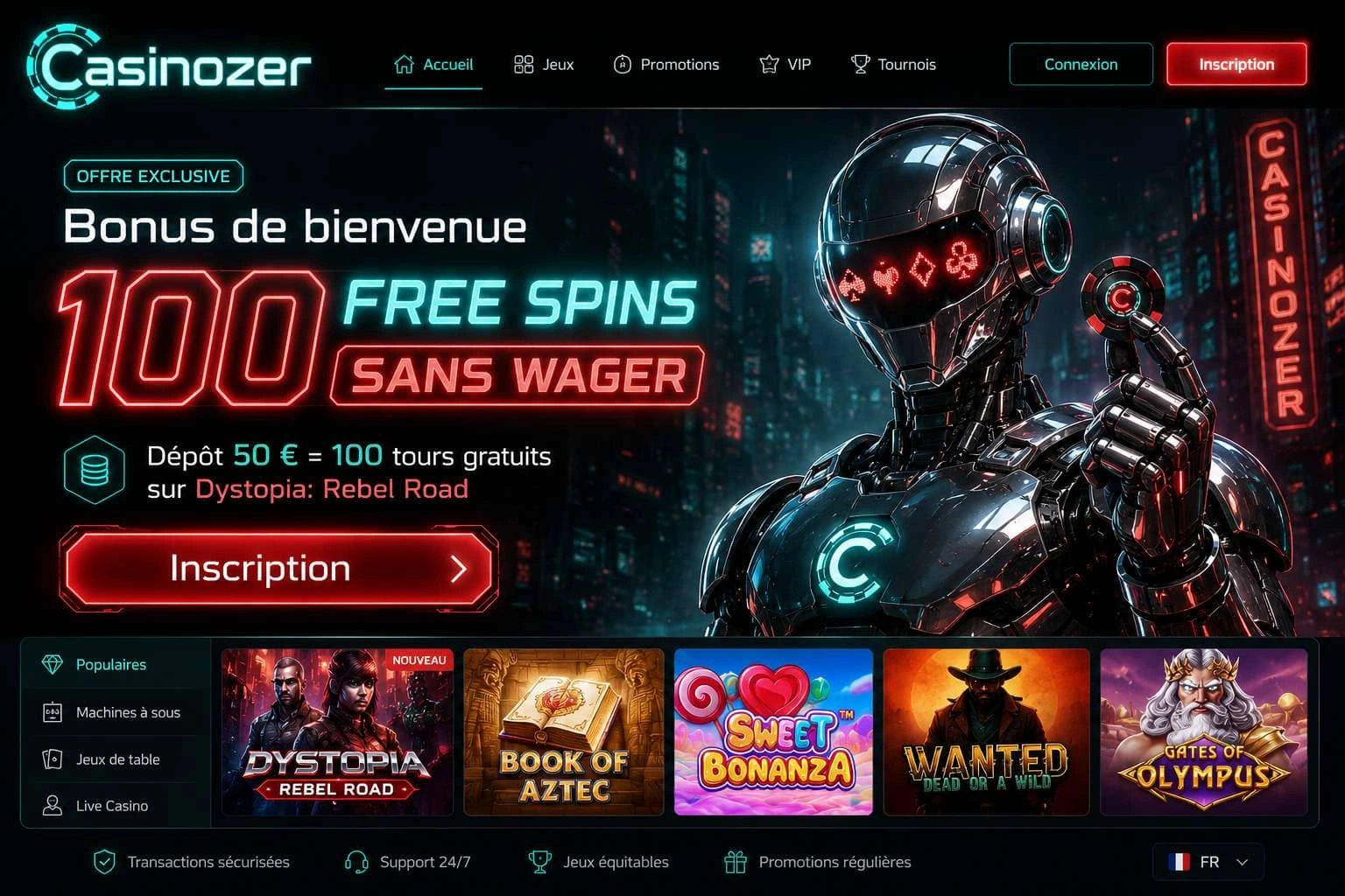 Comment nous avons évalué les bonus Casinozer — Casinozer bonus